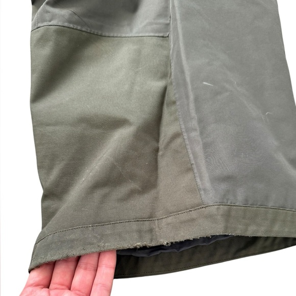Patagonia Snowshot Pants Mens Medium Olive Distressed - Picture 10 of 16